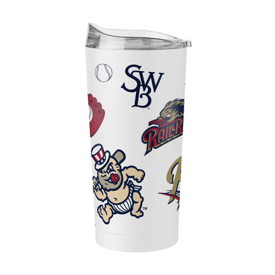Scranton/Wilkes-Barre RailRiders 20oz Native Powder Coat Tumbler