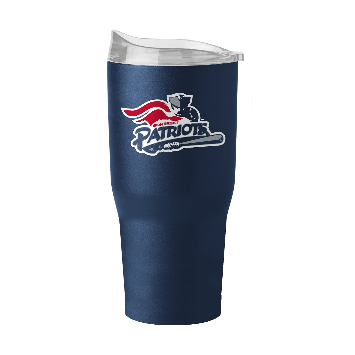 Somerset Patriots 30oz Flipside Powder Coat Tumbler
