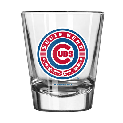 South Bend Cubs 2oz Logo Shot Glass