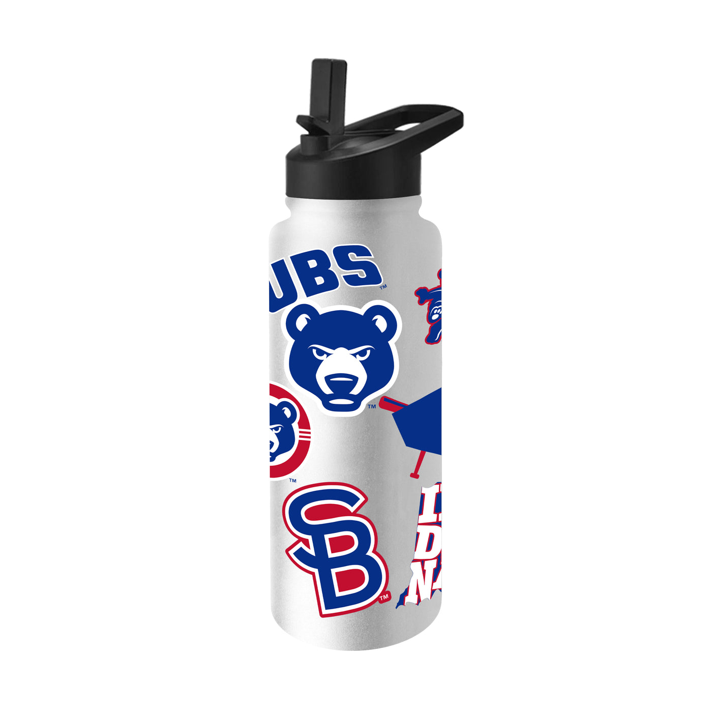 South Bend Cubs 34oz Native Quencher Bottle