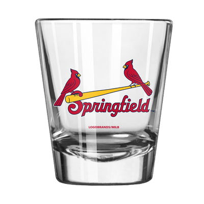 Springfield Cardinals 2oz Logo Shot Glass