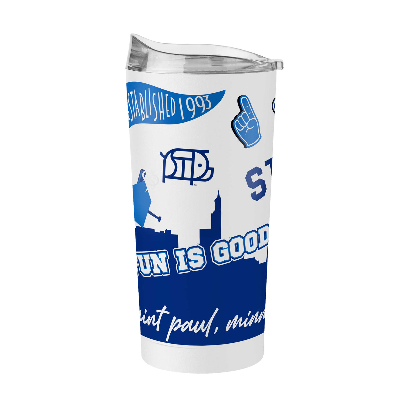 St. Paul Saints 20oz Native Powder Coat Tumbler
