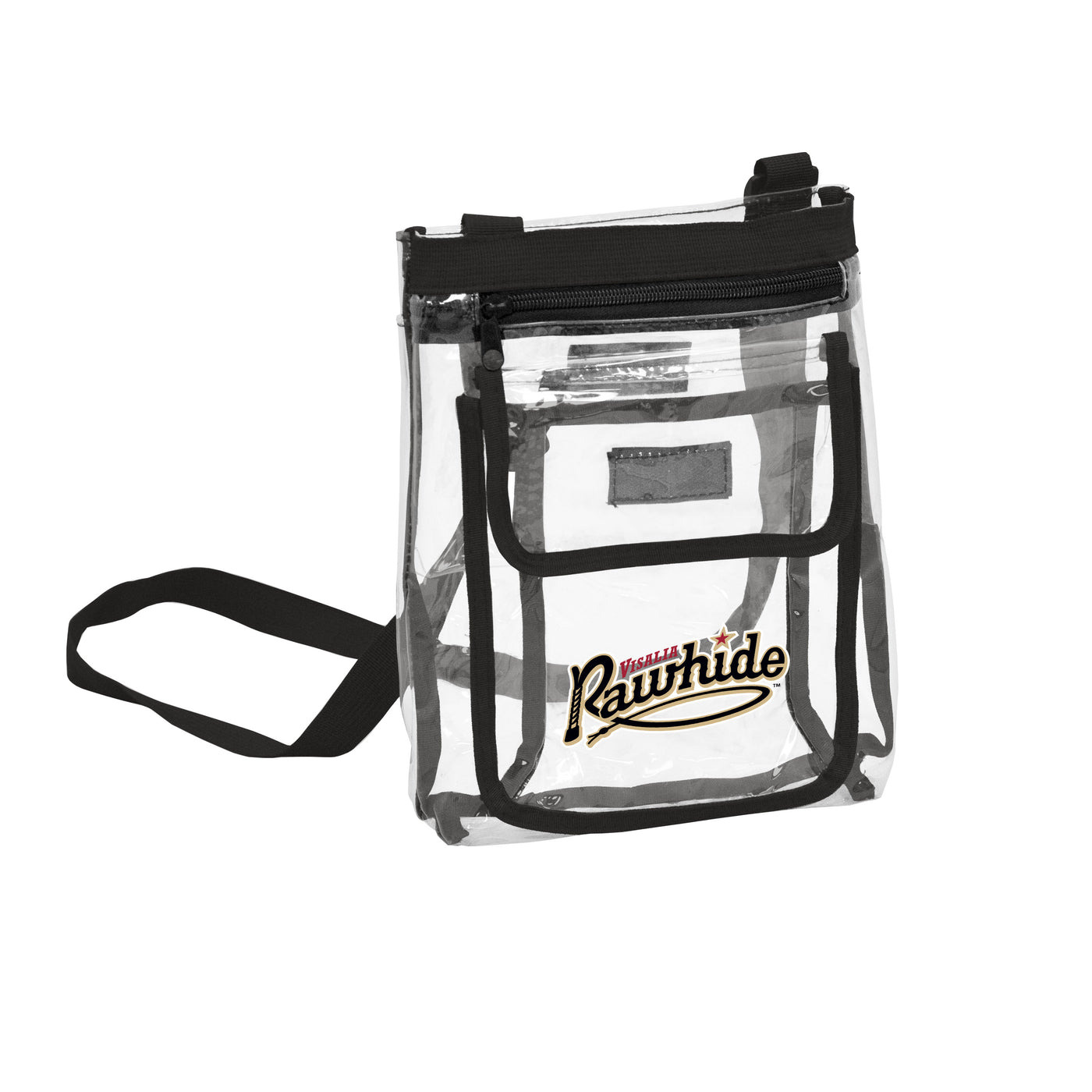 Visalia Rawhide Clear Crossbody