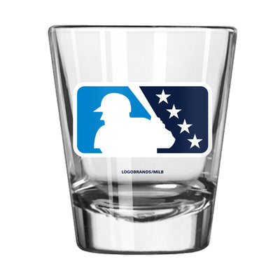MiLB Batter Logo 2oz Logo Shot Glass