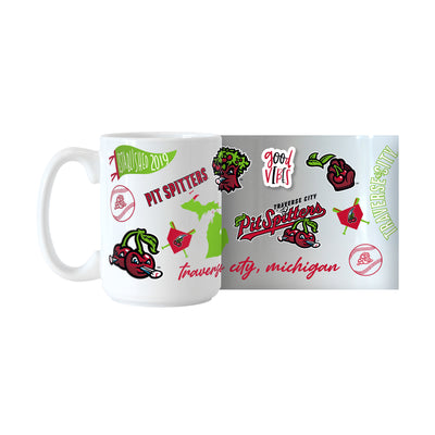 Pit Spitters 15oz Native Sublimated Mug