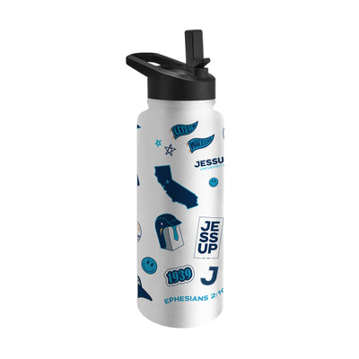 Jessup University 34oz Native Quencher Bottle