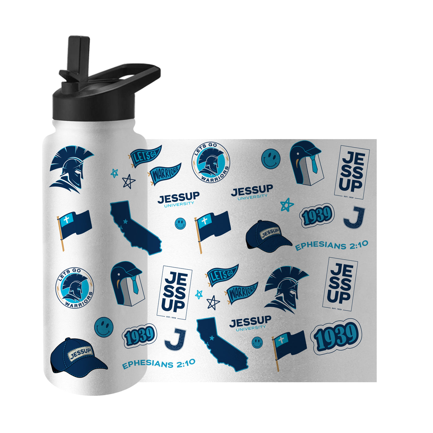 Jessup University 34oz Native Quencher Bottle