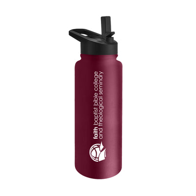 Faith Baptist College 34oz Flipside Alternate Quencher Bottle