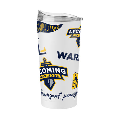 Lycoming College 20oz Native Powder Coat Tumbler