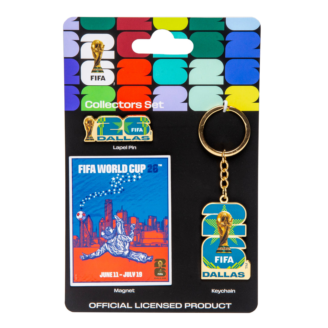 FIFA WC26 Dallas 3pack City Set Pins | Logo Brands