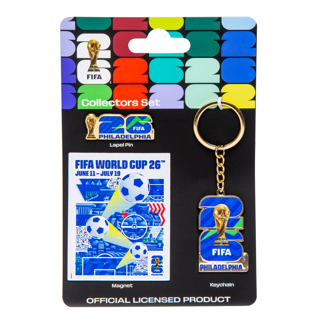 FIFA WC26 Philadelphia 3pack City Set Pins | Logo Brands