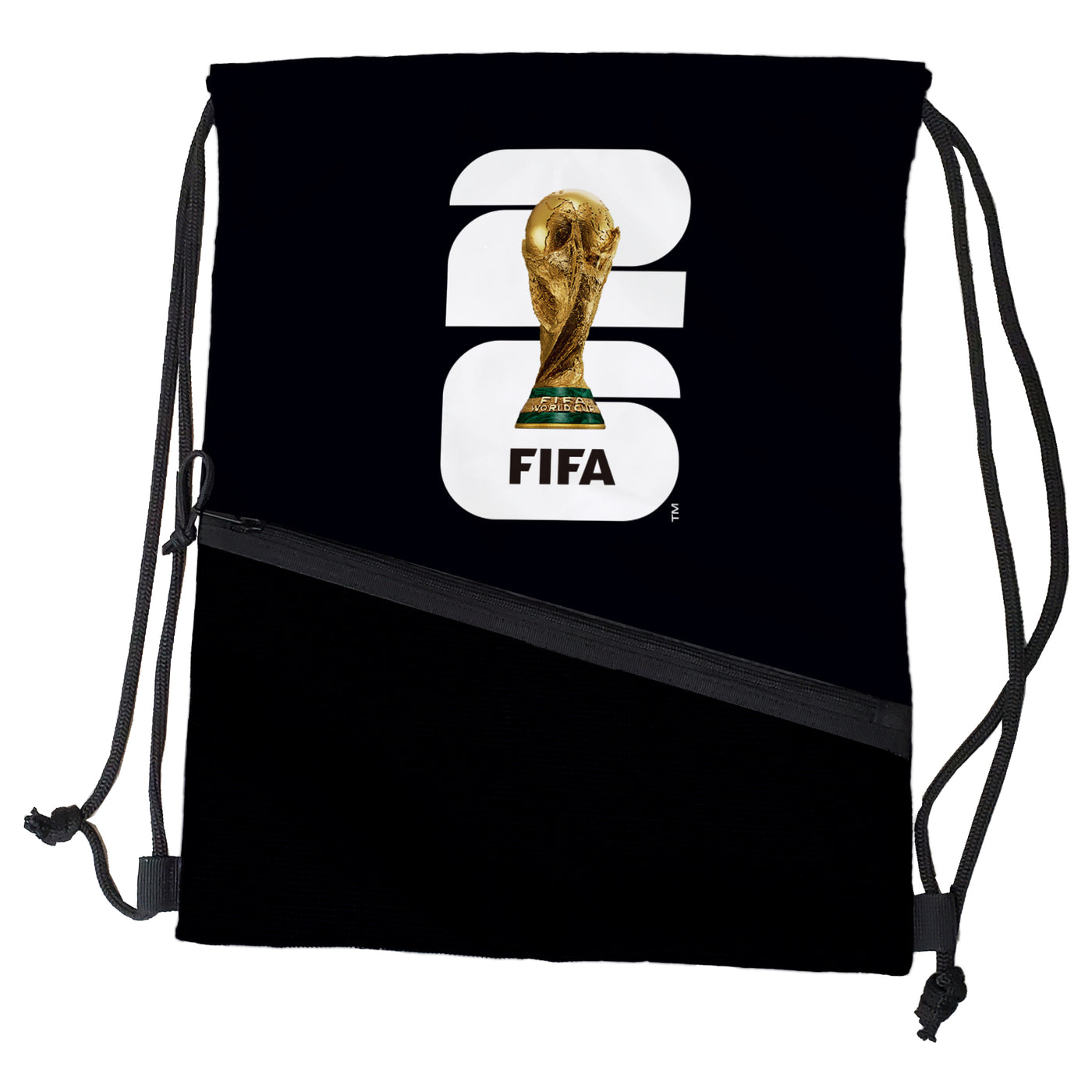 FIFA 2026 Tilt Black Backsack