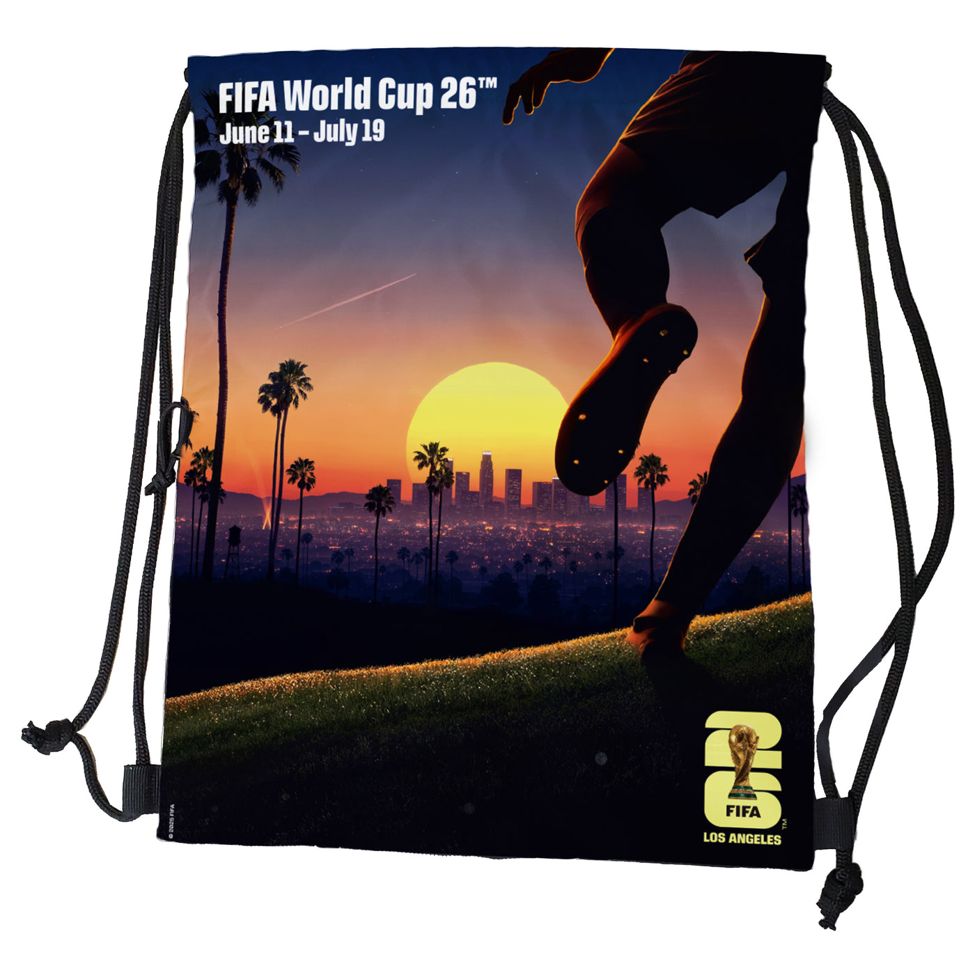 FIFA 2026 Tilt Los Angeles Host City Poster Backsack
