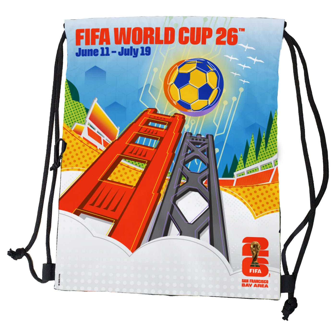 FIFA 2026 Tilt San Francisco Host City Poster Backsack
