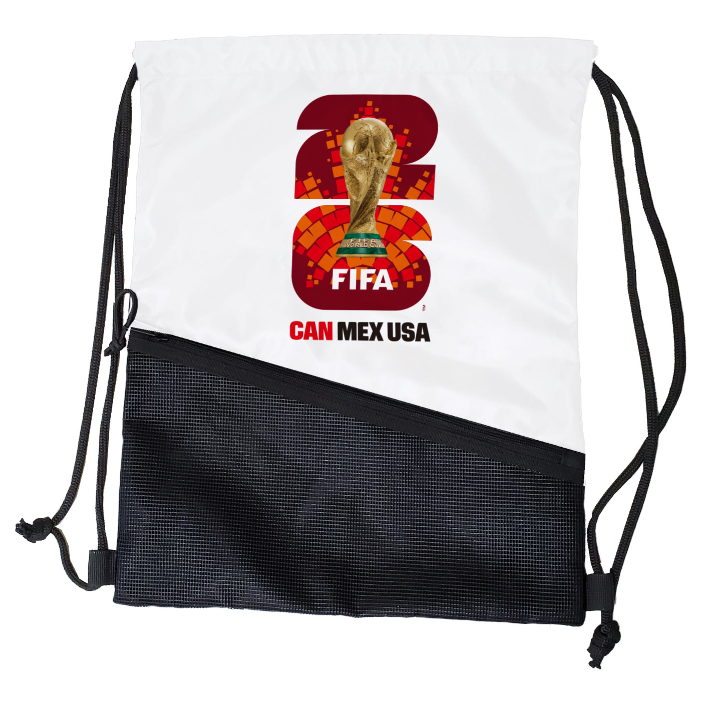 FIFA 2026 Canada White Tilt Backsack