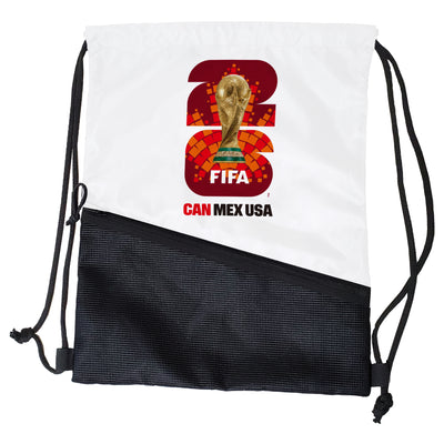 FIFA 2026 Canada White Tilt Backsack