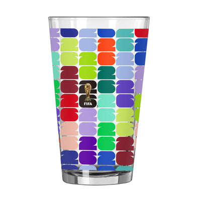 FIFA 2026 Design 2 16oz Pint Glass