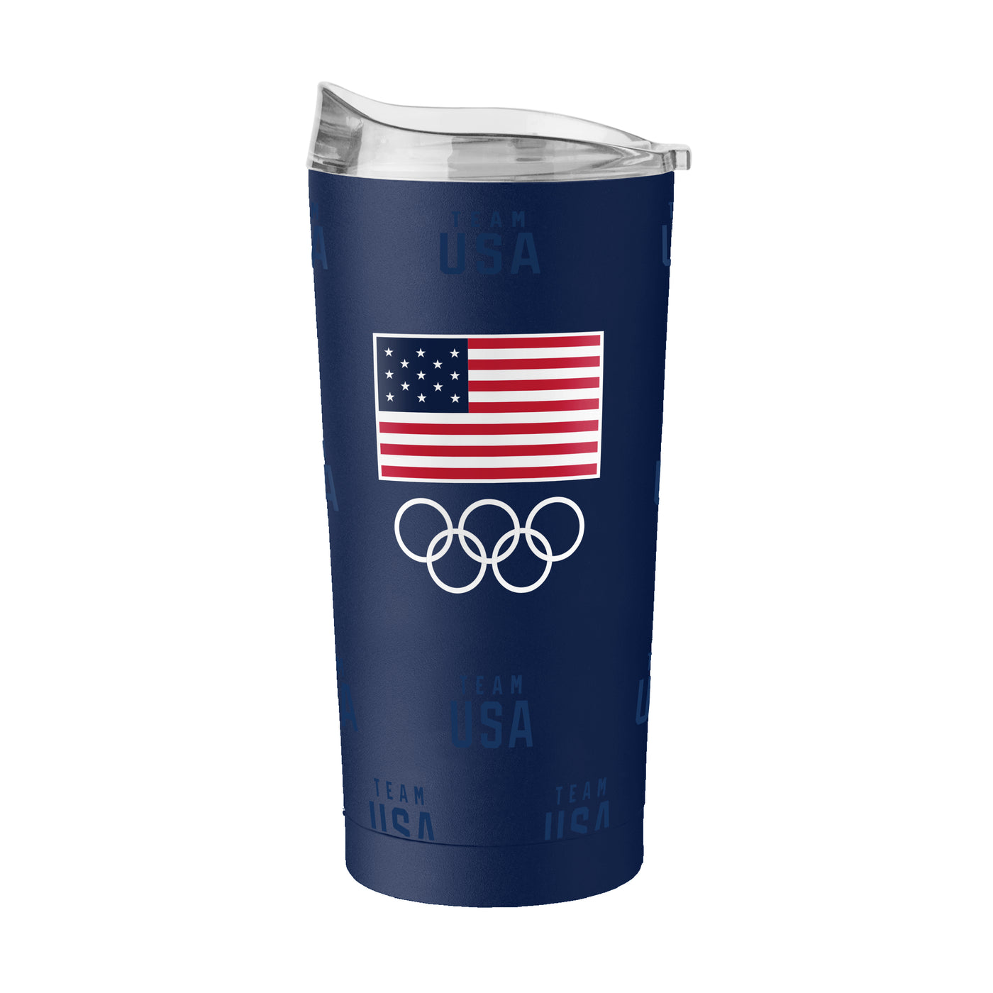 US Olympic Commitee 20oz Design 2 Powder Coat Tumbler