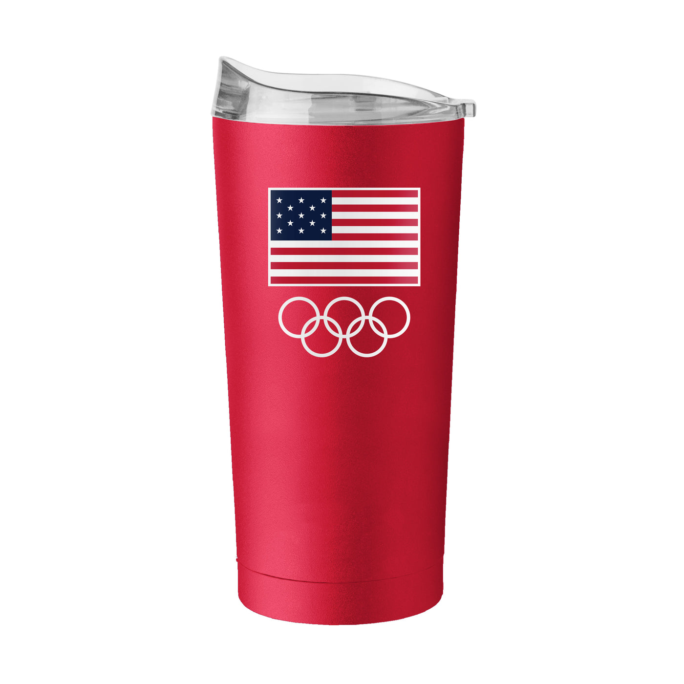 US Olympic Commitee 20oz Standard Logo Powder Coat Tumbler