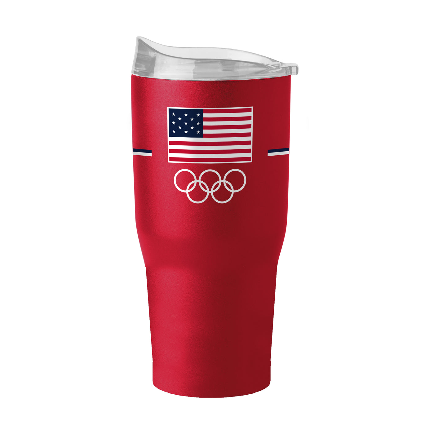 US Olympic Commitee 30oz Design 1 Powder Coat Tumbler