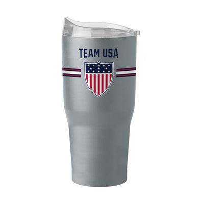 US Olympic Commitee 30oz Design 3 Powder Coat Tumbler