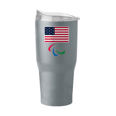 US Olympic Commitee 30oz Paralympic Logo Powder Coat Tumbler