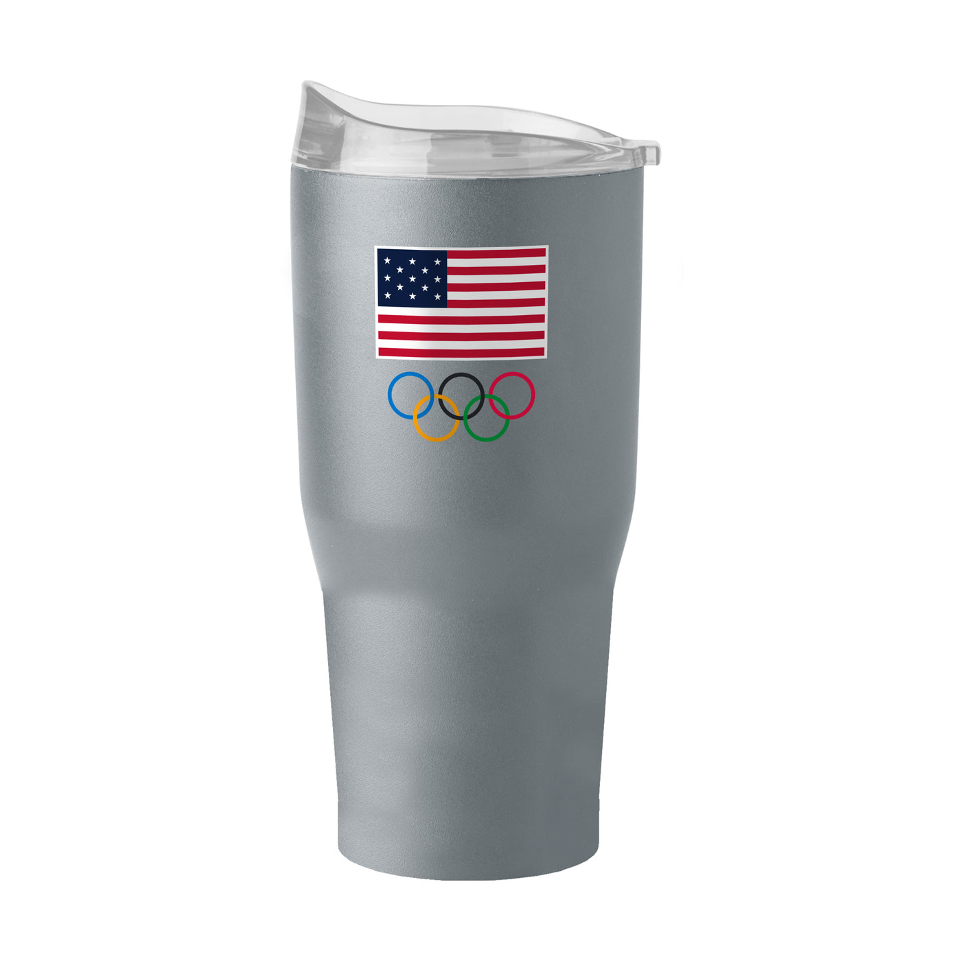 US Olympic Commitee 30oz Standard Logo Powder Coat Tumbler