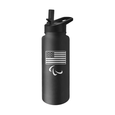 US Olympic Commitee 34oz Paralympic Logo Quencher Bottle