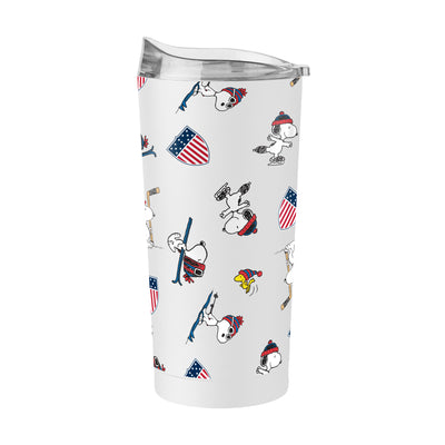 Peanuts 20oz Milan USA 2041 Powder Coat Tumbler