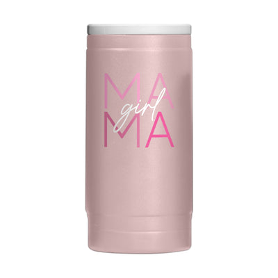 Mothers Day 12oz Girl Mama Dusk Powdercoat SlimCan Coolie