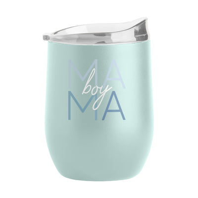 Mothers Day 16oz Boy Mama Cove Stainless Curved Beverage