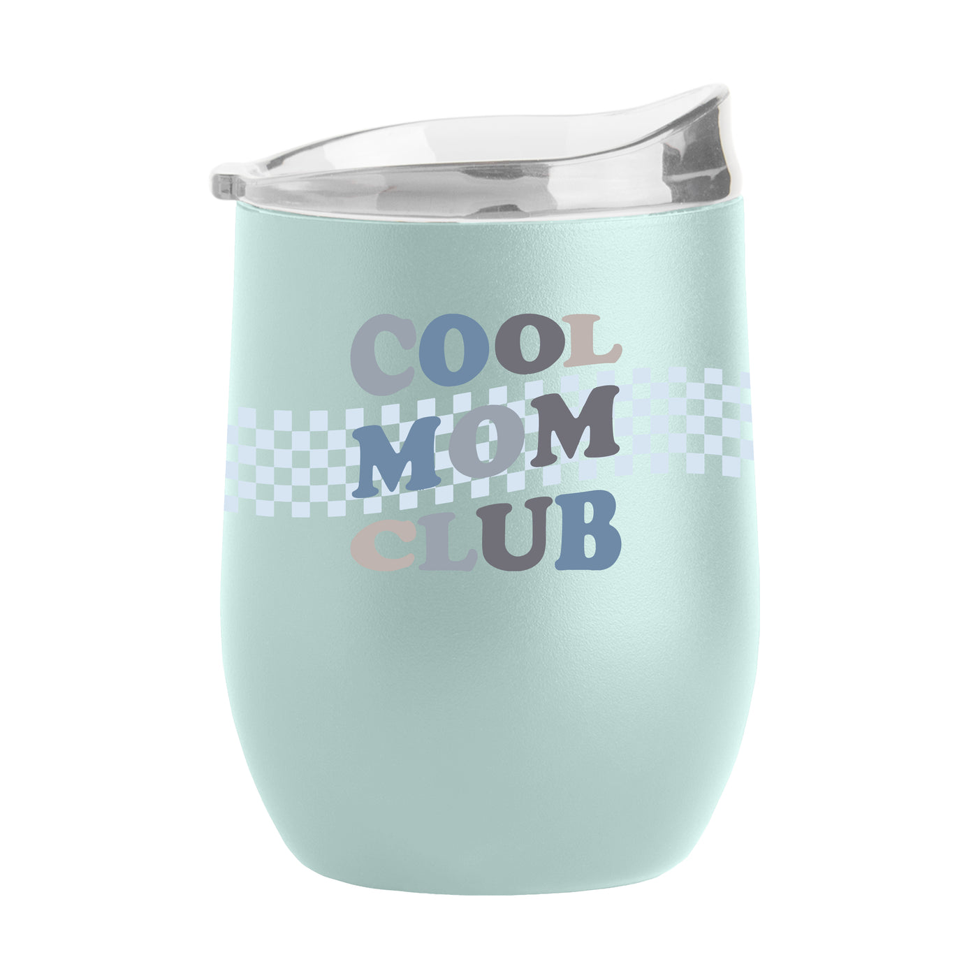 Mothers Day Cool Moms Club Cove 16oz Stainless Curved Beverage
