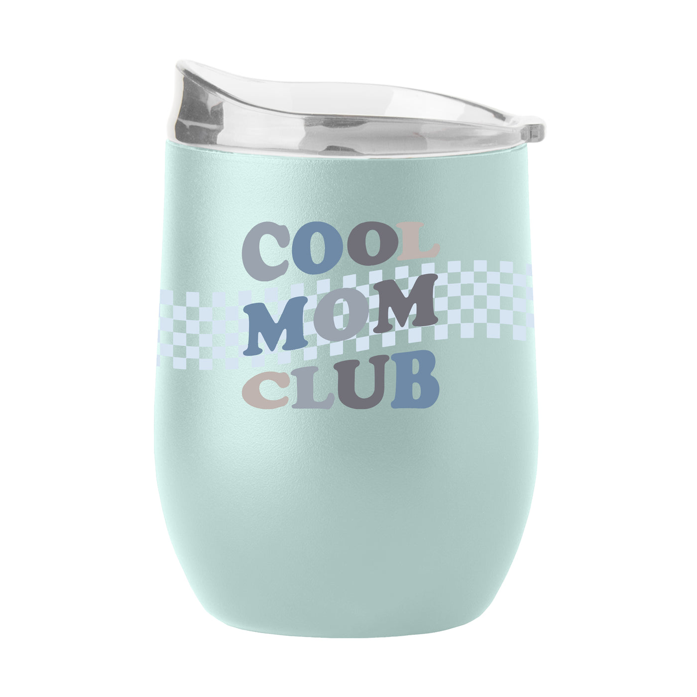 Mothers Day Cool Moms Club Cove 16oz Stainless Curved Beverage