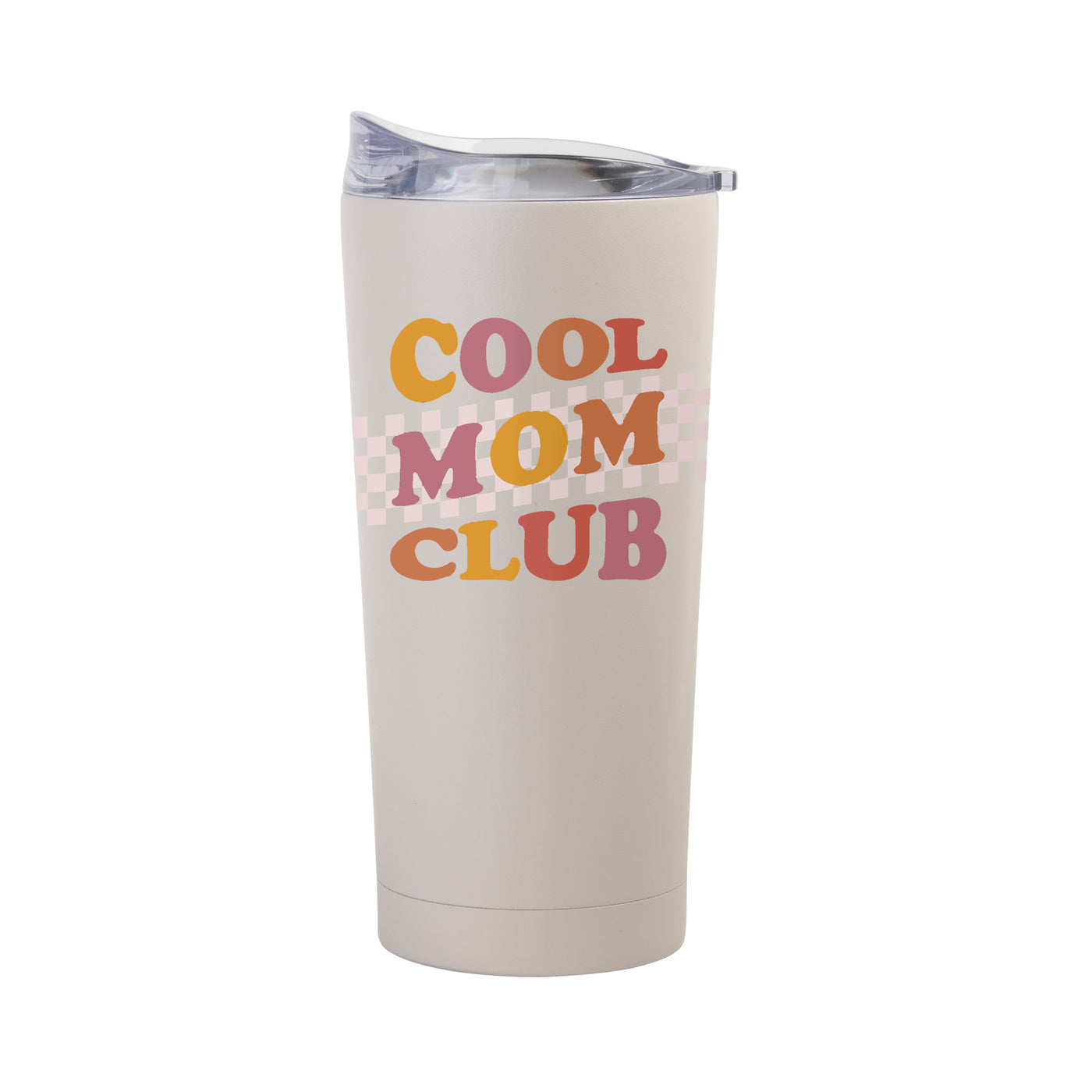 Mothers Day 20oz Cool Mom Club Sand Powder Coat Tumbler