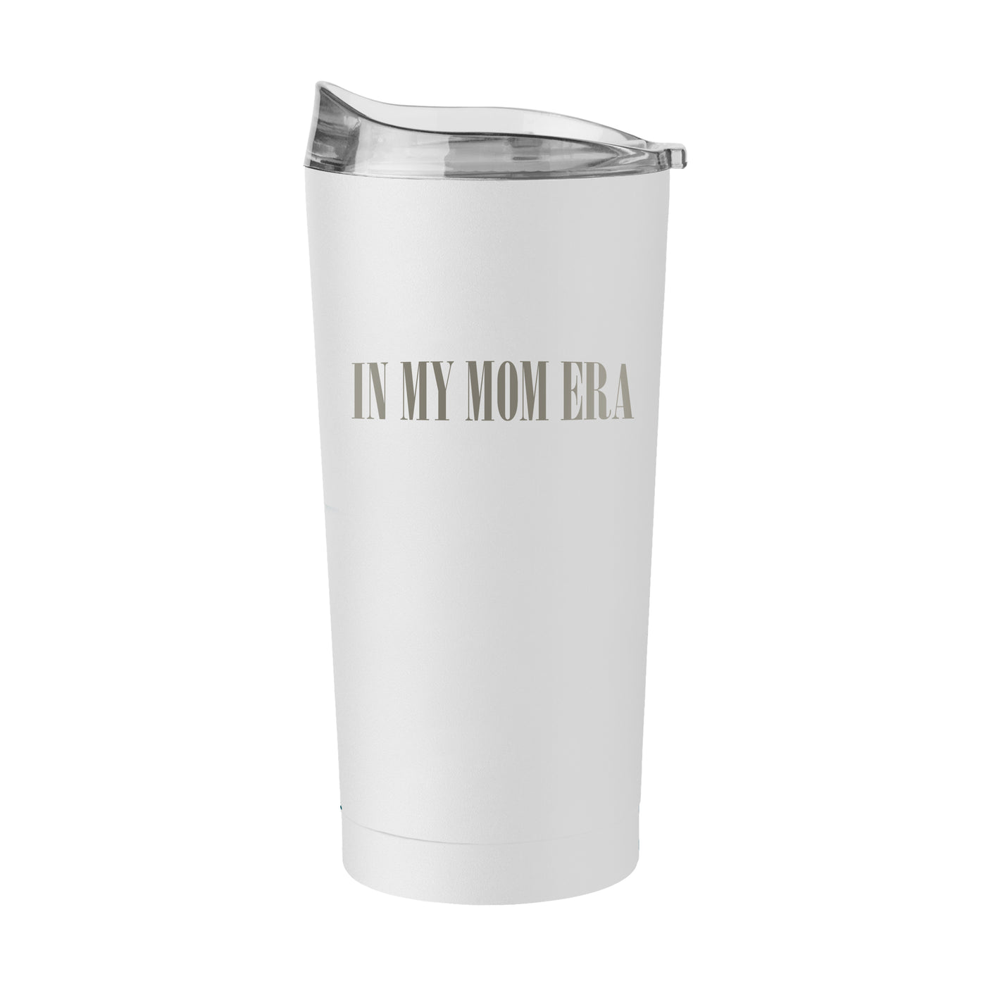 Mothers Day In My Mom Era White 20oz Powder Coat Tumbler