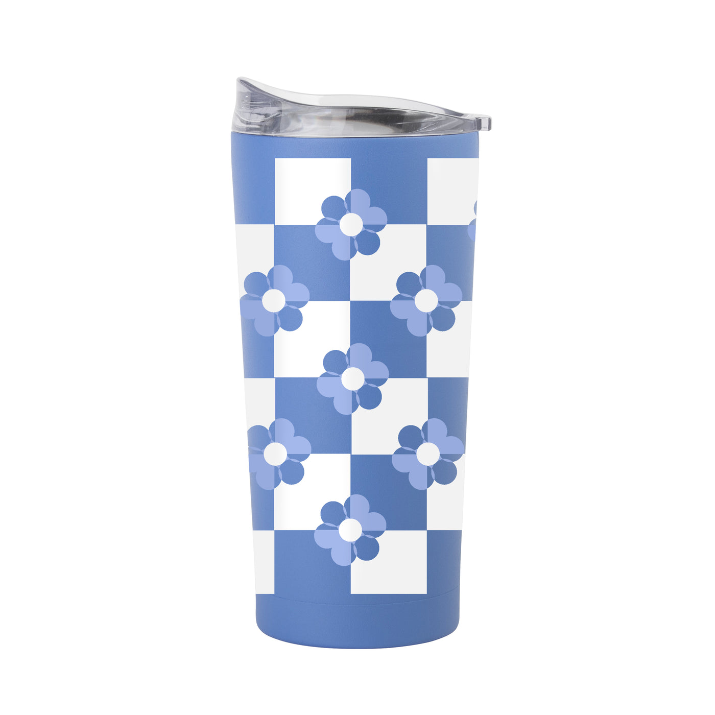 Spring 20oz Checkered Flower Arctic Powder Coat Tumbler