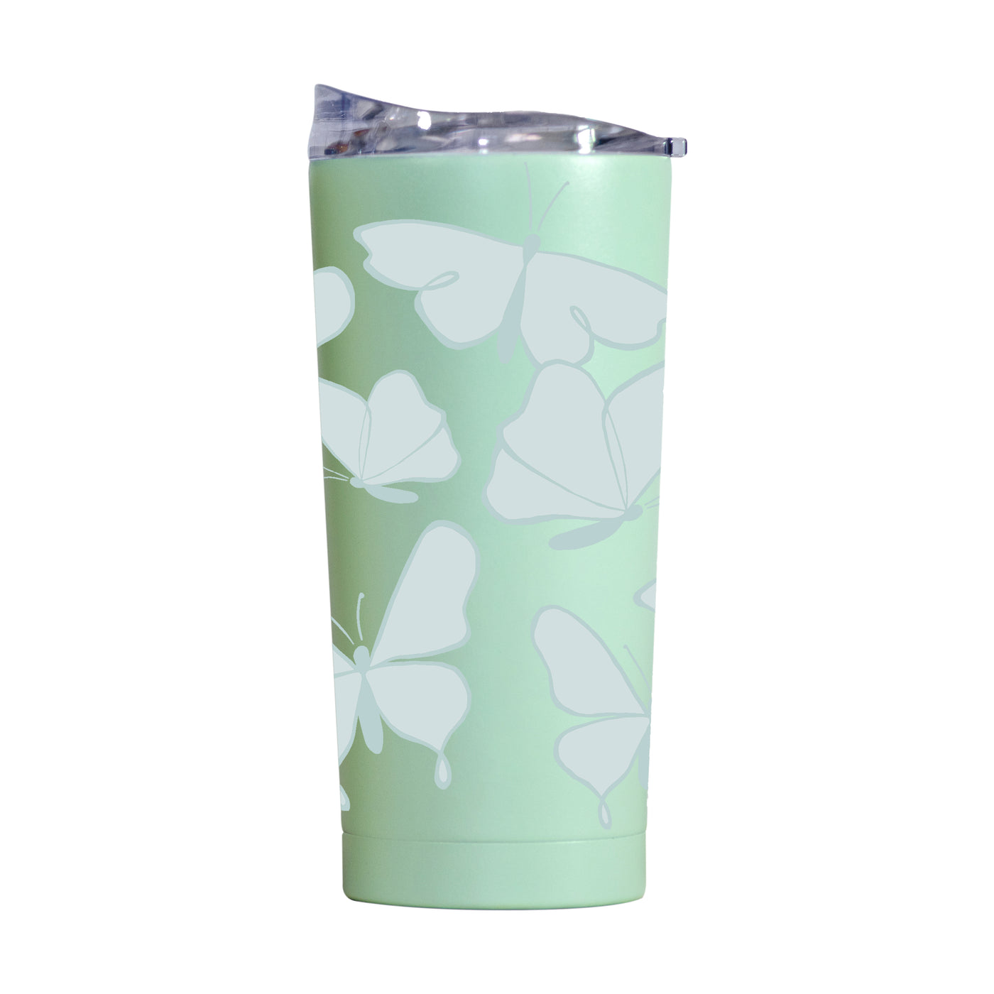 Spring 20oz Tonal Repeating Butterfly Cove Powder Coat Tumbler