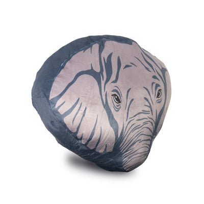 Elephant Puff Pillow