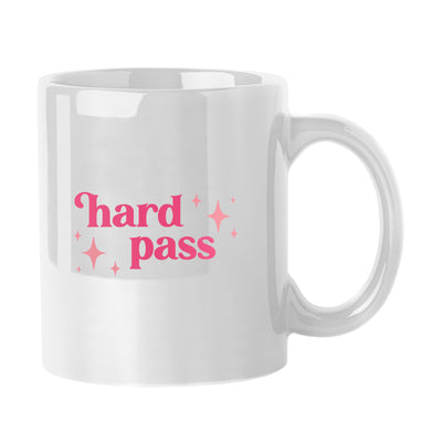 Snarky Mug Hard Pass 11oz Sublimated Mug