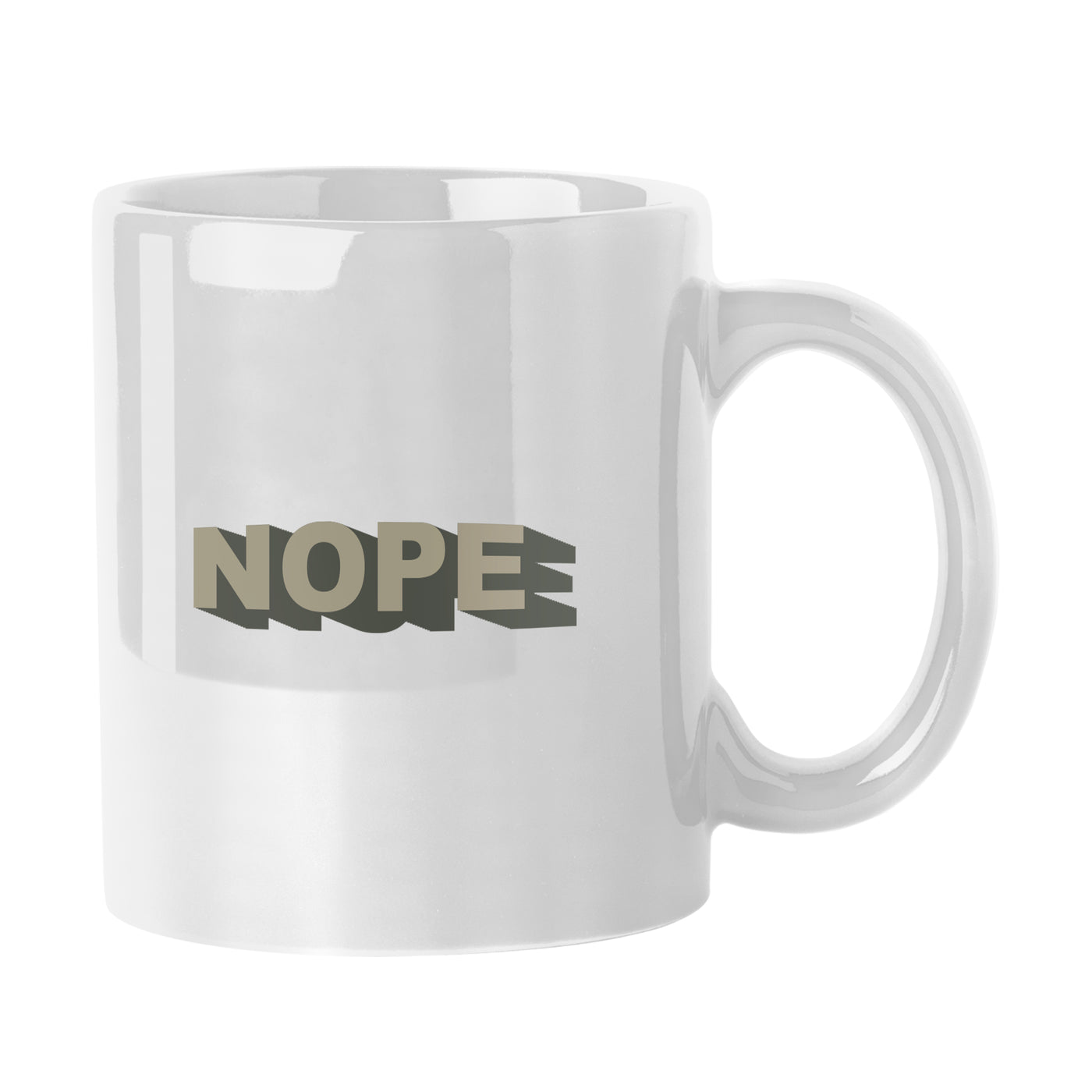 Snarky Mug Nope 11oz Sublimated Mug
