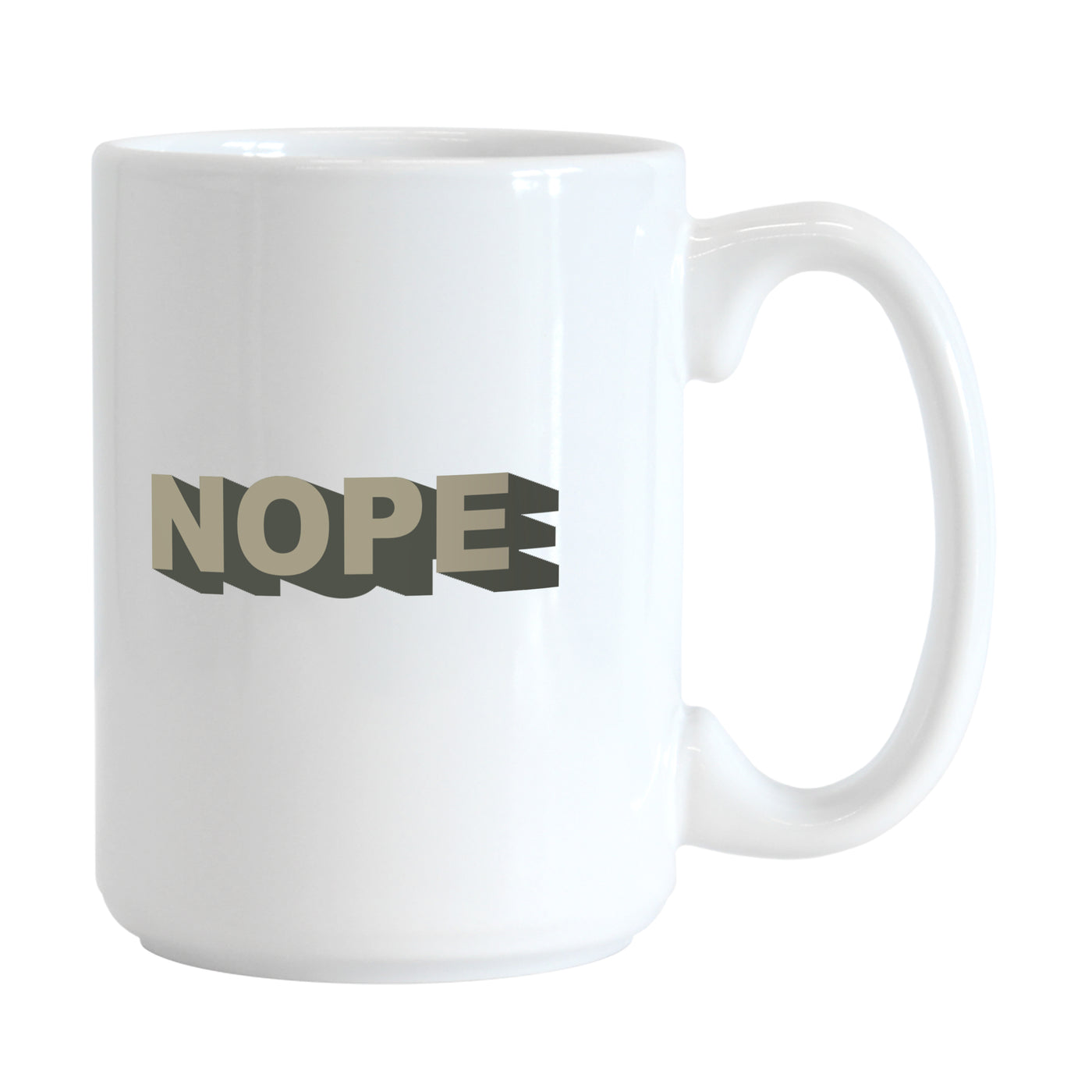 Snarky Mug Nope 15oz Sublimated Mug
