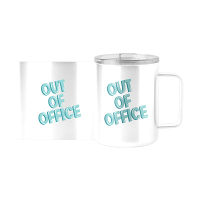 Snarky Mug Out Of Office 15oz Stainless Steel Mug
