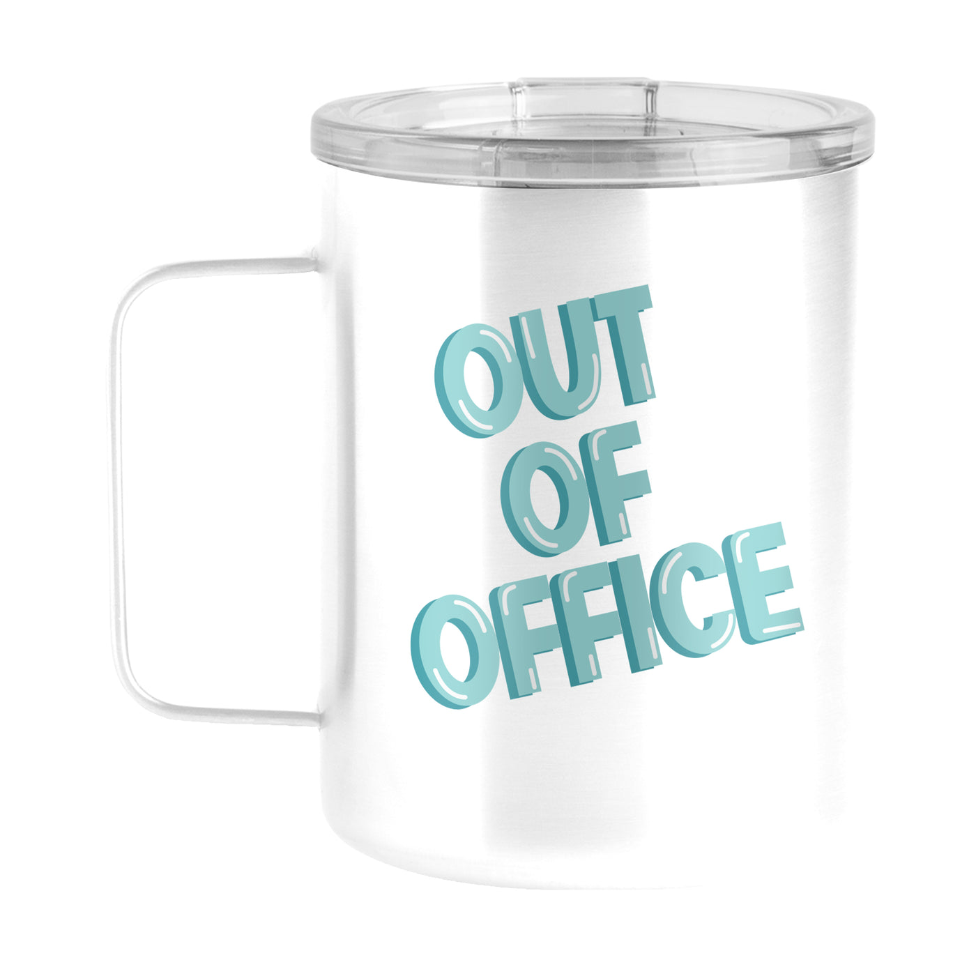 Snarky Mug Out Of Office 15oz Stainless Steel Mug