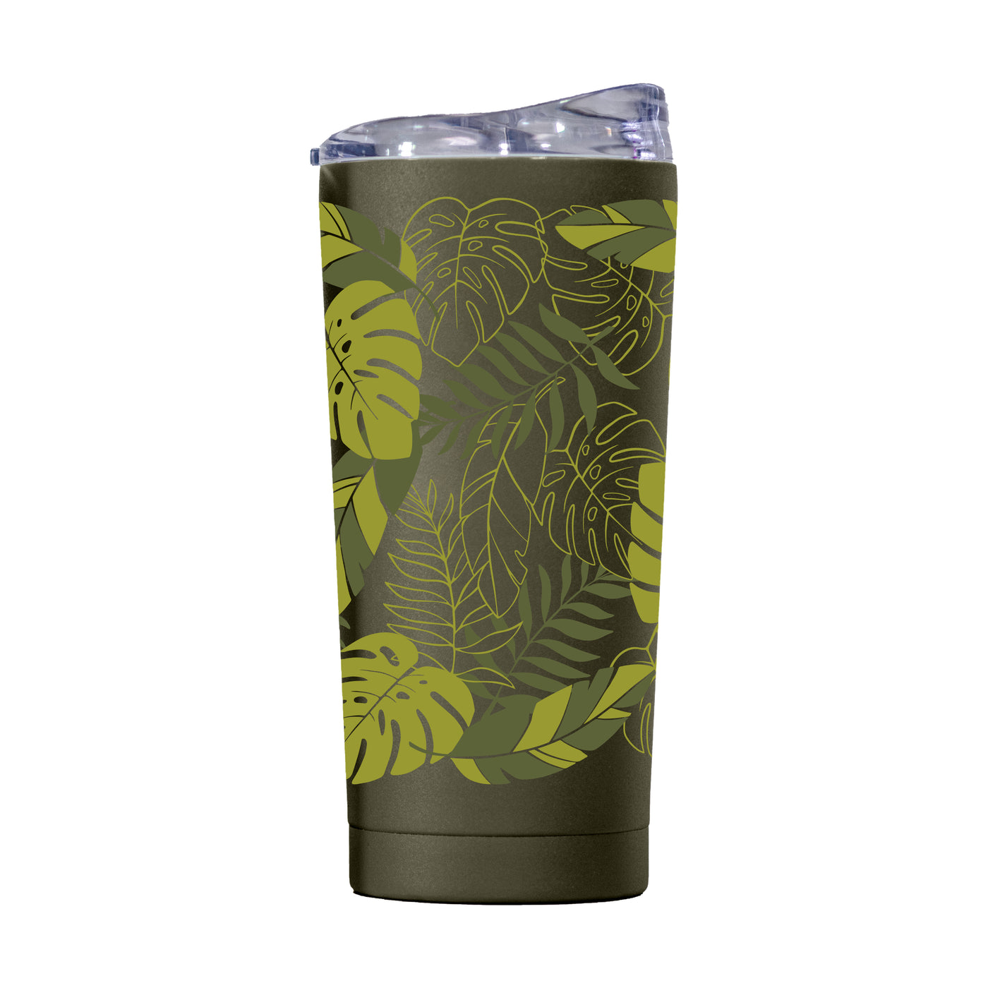 Jungle Collection Jungle Leaves 20oz Powder Coat Tumbler