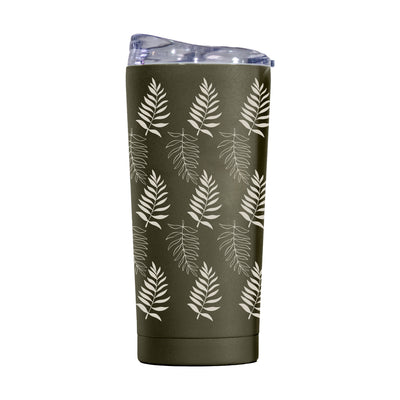 Jungle Collection Sand Palm Leaves 20oz Powder Coat Tumbler