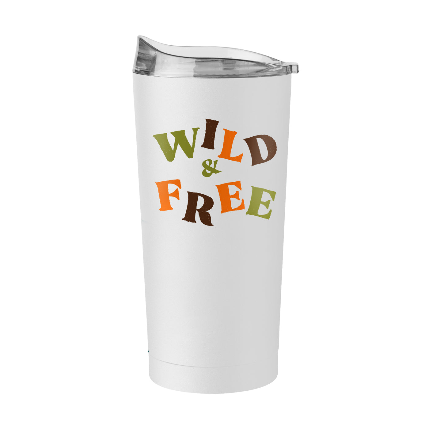 Jungle Collection Wild and Free 20oz Powder Coat Tumbler