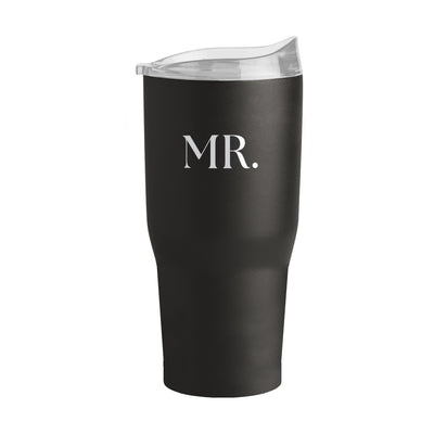Wedding Collection Standard Font Mr. 30oz Powder Coat Tumbler