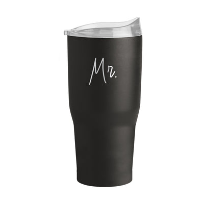 Wedding Collection Script Mr. 30oz Powder Coat Tumbler