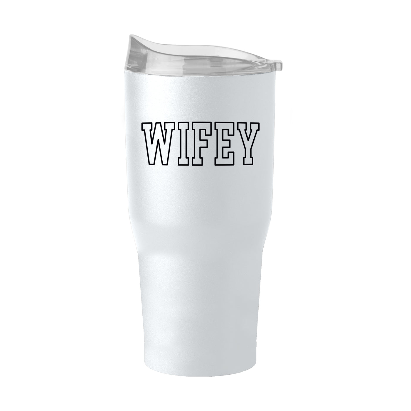 Wedding Collection Bubble Wifey 30oz Powder Coat Tumbler