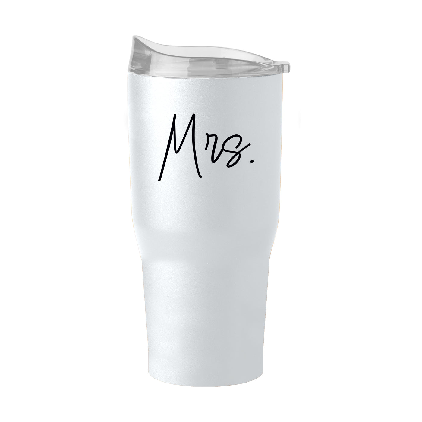 Wedding Collection Script Mrs. 30oz Powder Coat Tumbler